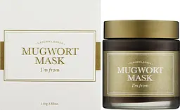 Маска для обличчя I'm From Mugwort Mask з полином 110 г - мініатюра 2