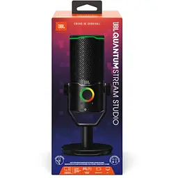 Мікрофон JBL Quantum Stream Studio (JBLSTRMSTUDIOBLK) - мініатюра 10