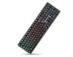 Клавіатура REAL-EL Comfort 7011 Backlit Black USB - мініатюра 4