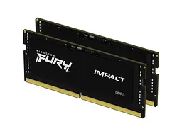Модуль пам'яті Kingston FURY 32 GB (2x16GB) SO-DIMM DDR5 4800 MHz Impact (KF548S38IBK2-32)