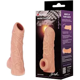 Насадка на член Kokos Nude Sleeve NS 001 L - мініатюра 4