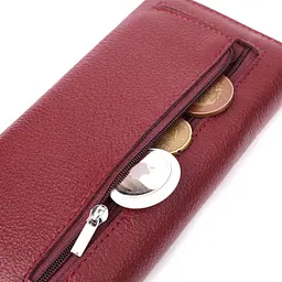 Оригінальний жіночий гаманець з натуральної шкіри ST Leather 18,5х9х3 см acs0029639 - мініатюра 7