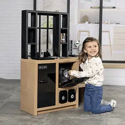Ігровий набір Smoby Інтерактивна кухня Лофт із кавоваркою, аксесуарами та звуковим ефектом (312600) - мініатюра 7