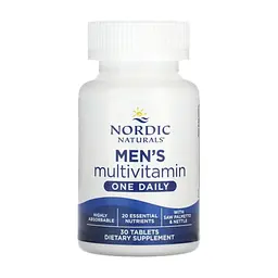 Витаминно-минеральный комплекс Nordic Naturals Мультивитамины для мужчин, Men''s Multivitamin, One Daily, 30 таблето (NOR-01554) - миниатюра 6