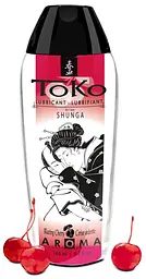 Лубрикант на водній основі Shunga Toko вишня 165 мл - мініатюра 2