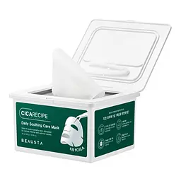 Маска для обличчя щоденна заспокійлива Cicarecipe Daily Soothing Care Mask BEAUSTA 30 шт