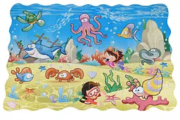 Пазл-розмальовка Same Toy Підводний світ, 50 елементів (2036Ut) - мініатюра 2