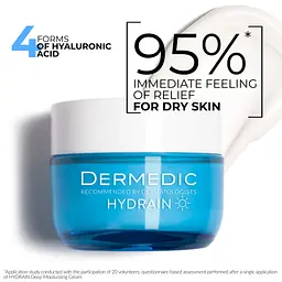 Крем для обличчя Dermedic Hydrain 3 Hialuro Глибокого зволоження Денний 50 г (5901643176280) - мініатюра 3