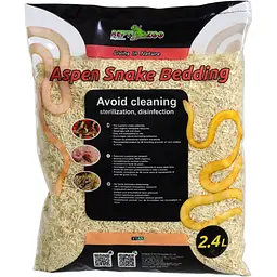 Субстрат з тополі Repti-Zoo Aspen Snake Bedding 2,4 л (SB001) для змій та копаючих рептилій
