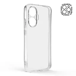 Прозрачный чехол для Xiaomi Poco F7 с защитой камеры, тонкий, силиконовый, бесцветный, ударопрочный, противоударный бампер с закрытой камерой, ArmorStandart (ARM80352) - мініатюра 2
