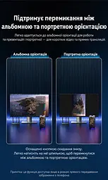 Бездротовий HDMI Vention передавач TX і приймач RX вхід HDMI виходи HDMI/VGA 1080p 60 Гц до 50 м без перешкод RX потребує USB-C 5 В 2 А для TX рекомендоване окреме живлення USB-C трансляція з телефона Wi-Fi без TX до 10 м аудіовихід 3,5 мм дублювання/розширення за підтримки ПК альбомний/портретний режим із телефона AirPlay приймач підтримує до 8 TX (додаткові окремо) кнопка відключення/підключення вебналаштування магнітна фіксація TX для зберігання сірий із чорним (ADTH0) - мініатюра 15