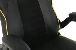 Геймерське крісло GT Racer чорне з жовтим (X-2760 Black/Yellow) - мініатюра 8