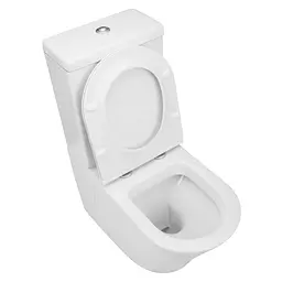 Унітаз-компакт Volle Nemo 13-17-377 з кришкою Slim Soft Close, Білий - мініатюра 2