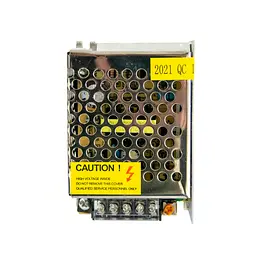 Блок живлення імпульсний S-40-12, 12V 3.5A, металевий корпус, 40W, для світлодіодної стрічки - мініатюра 3