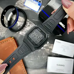 Чоловічий годинник Casio W-800H-1B Чорний ( AT1141-0063 ) - мініатюра 2