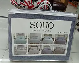 Покривало 220x240 см Venzel Gray SOHO pbe0050926 - мініатюра 3