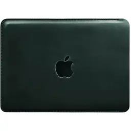 Шкіряний чохол BlankNote для MacBook 14 дюйм Зелений Crazy Horse