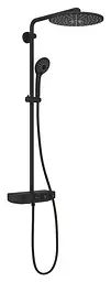Душова система з термостатом Grohe Euphoria Smart Control System 310 Duo 22120KF0, Чорний матовий - мініатюра 2