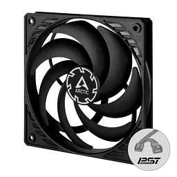 Корпусний вентилятор 120 мм Arctic P12 Slim PWM PST 3pcs ACFAN00275A Black - мініатюра 3