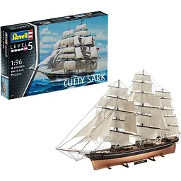 Збірна модель Revell Кліпер Катті Сарк рівень 5 масштаб, 1:96, 698 деталей (RVL-05422) - мініатюра 3