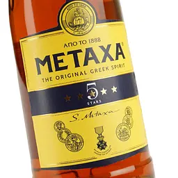 Алкогольний напій Metaxa 5 зірок 38% 1 л - мініатюра 5