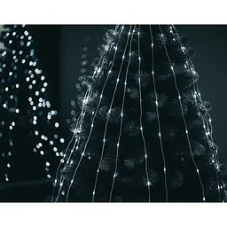 Гірлянда Chomik Оберемок струн 200LED холодний білий 10 х 2 м (LED1797)