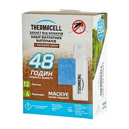 Пластини для фумігатора Thermacell E-4 Repellent Refills - Earth Scent 48 годин (1200.05.22/2212000522019)