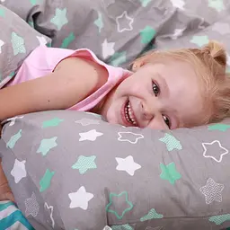 Дитяча постільна білизна в ліжечко MINT STARS COSAS (4822070485275) - мініатюра 8
