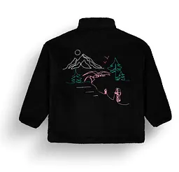 Кофта флісова Picture Organic Nyss Embro Zip Women M Чорний - мініатюра 2