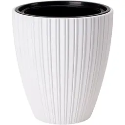 Горщик для квітів Form-Plastic Міка-40 13.7 л білий (5095-011)