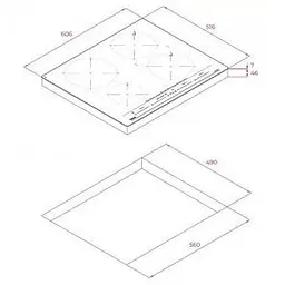 Варильна поверхня електрична Teka ITC 64630 MST BLACK (112500023) - мініатюра 4