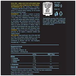Амінокислота BiotechUSA BCAA Zero Лимонний чай 360 г - мініатюра 2