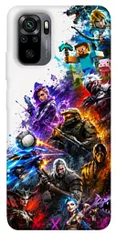 TPU чохол Demsky Gameverse для Xiaomi Redmi Note 10 / Note 10s