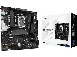 Материнська плата ASRock B860M Pro-A (90-MXBRR-A0UAYZ) - мініатюра 2