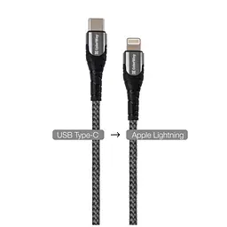 Дата кабель USB-C to Lightning 1.0m ColorWay (CW-CBPDCL033-GR) - мініатюра 2
