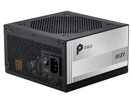 Блок питания MSI PRO A1000PL PCIE5 80+ Platinum (PRO A1000PL PCIE5) Black