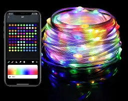Розумна смарт гірлянда Niki Light smart роса rgb керування через смартфон пульт 20 метрів 200 лед - мініатюра 2