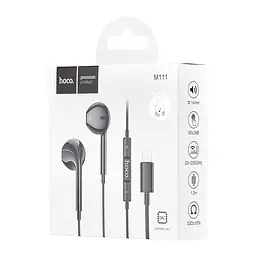Навушники Hoco M111 Primero digital headset iP Black - мініатюра 2