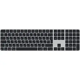 Клавіатура Apple Magic Keyboard with Touch ID Bluetooth/USB UA Black (MXK83UA/A)