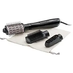 Фен-щітка Babyliss Style Smooth 1000 Вт чорний (AS128E) - мініатюра 2