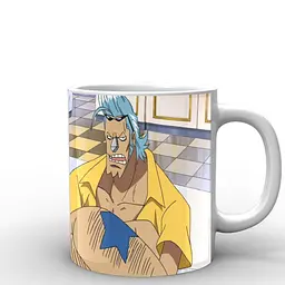 Кухоль GeekLand Великий куш One Piece Франки та Санджі OP.02.009 330 мл білий - мініатюра 2