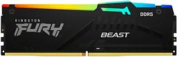 Kingston Пам'ять ПК Kingston DDR5 16GB 6400 FURY Beast RGB EXPO