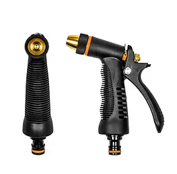 Пістолет Bradas для поливу металевий PROFI регульований BLACK LINE ECO-KT233FRS