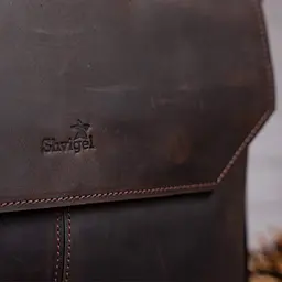 Чоловіча шкіряна сумка SHVIGEL 37х31х9,5 см sum0012570 - мініатюра 9