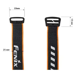 Стрічка для налобних ліхтарів Fenix AFH-03 black/orange - мініатюра 6