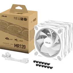 Кулер до корпусу ASUS PRIME MR120 REVERSE ARGB WHITE 3IN1 (90DA00L3-B09020) - мініатюра 12