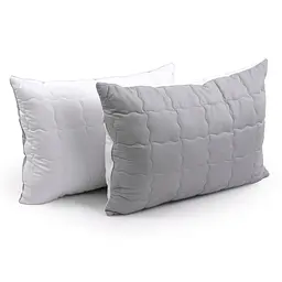 Набір подушок Руно Grey White силіконових 50х70 см 2 шт. (К_Н310.52_Grey White) - мініатюра 5