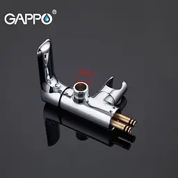 Змішувач для душу гігієнічний вбудований Gappo Noar 1/8, Хром G7248-1 - мініатюра 4