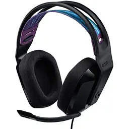 Навушники Logitech дротова ігрова гарнітура G335 Wired Gaming (981-000978) чорна