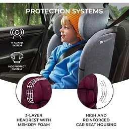 Автокрісло Kinderkraft Oneto3 i-Size Cherry Pearl бордове (KCONE300RED0000) - мініатюра 14